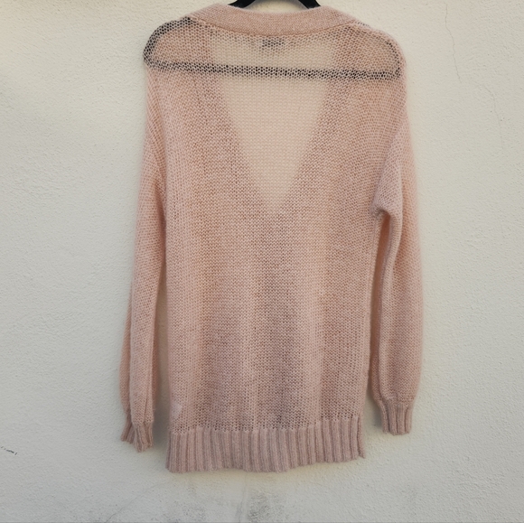 ST. ROCHE Wool Mohair Knit Cardigan - Picture 4 of 9